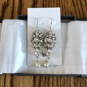 BNWT Haute Bride bridal earrings